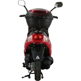 Alpha Motors CityLeader 50 ccm 3,0 PS 45 km/h rot inkl. Topcase