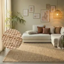 HANSE HOME Teppich HANSE HOME "Jaipur Juteteppich, als Läufer und in Rund", beige (naturgold), B:160cm H:10mm L:230cm, Jute, Teppiche, Teppich, 100% Naturfaser, Wohnzimmer, Esszimmer, Schlafzimmer, GRS