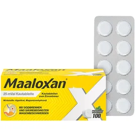 MAALOXAN 25 mVal Kautabletten 100 St