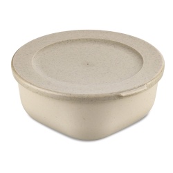 Koziol Frischhaltedose CONNECT BOX mit Deckel, 700 ml, Langlebige Brotdose um Lebensmittel frisch zu halten, Farbe: beige