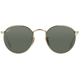 Ray Ban Round Metal RB3447 001 50-21 polished gold/green classic