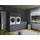 laundreezy Mehrzweckschrank-Set 236 x 200 x 68 cm Grau