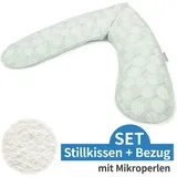 Mikroperlen pusteblume zartgrün