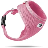 Curli Basic Geschirr Hundegeschirr Pink S