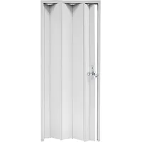 Innen-falttür 'luciana' 88,5 X H 214 Cm Aus Pvc 'made In Italy' -farbe Grau