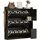 stilvora Schuhschrank 119 x 122 x 24 cm mit Sitzbank / schwarz
