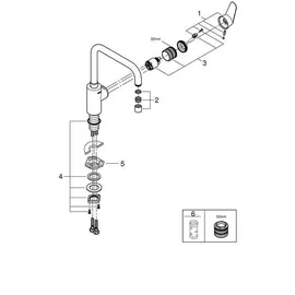 Grohe Eurodisc Cosmopolitan chrom 32259003