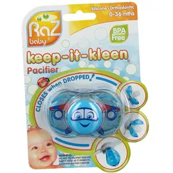Raz Baby Fopspeen Adam Airplane 1 St Schnuller