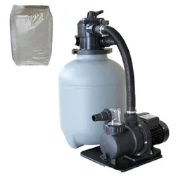 Sandfilteranlage Evolution Mallorca mit Pumpe – SET 6,0 m3/h inkl. 50 kg Filtersand