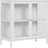VCM Dalby 80 x 35 x 80 cm Weiß