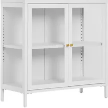 VCM Dalby 80 x 35 x 80 cm Weiß