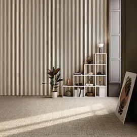 Tectake Wandpaneel Akustik Sonic Wall II Braun 2 St. 50 x 110 cm