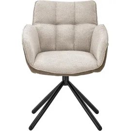 Set One by Musterring 2er-Set set one by Musterring Stuhl Frisco Stoff Grau Taupe