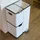Kitchen Move Treteimer 60 l Weiß