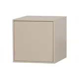 vtwonen Kleiderschrank Modulschrank Daily Closet 50x50 cm Grau Push-to-Open-System grau