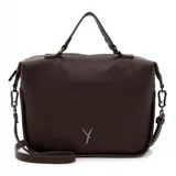 SURI FREY Umhängetasche Gitty Bowlingbag Brown dunkelbraun - Dunkelbraun