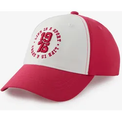 Cap Kinder - W500 weiss/rosa, EINHEITSFARBE, EINHEITSGRÖSSE