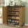 Okwish Schuhschrank 80 x 91 x 35 cm höhenverstellbar / beige