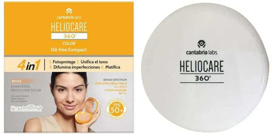 Sonnenschutz mit Farbe Heliocare HELIOCARE 360o Beige Spf 50 10 g