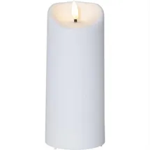 Star Trading LED-Kerze 18 cm weiß