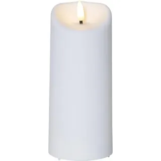 Star Trading LED-Kerze 18 cm weiß