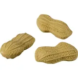 Brunnen 102988601 Radiergummi Erdnuss-Form 3er Set