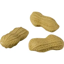 Brunnen 102988601 Radiergummi Erdnuss-Form 3er Set