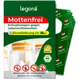 Schlupfwespen gegen Lebensmittelmotten