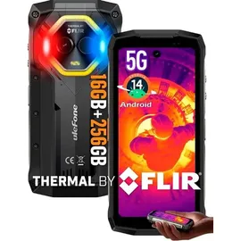 Ulefone Armor Mini 20T Pro 8 GB RAM 256 GB Schwarz