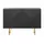 miliboo Sideboard 107 cm Schwarz / Gold