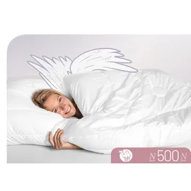 SCHLAFSTIL Naturhaarbettdecke SCHLAFSTIL "N500", weiß, B:155cm L:220cm, Bezug: 100% Baumwolle. Füllung: 100% Kamelhaar, Bettdecken, hergestellt in Deutschland, allergikerfreundlich