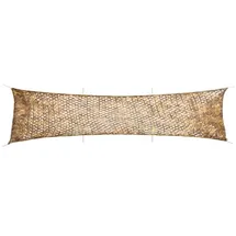 vidaXL Tarnnetz Sandfarbe 138x613 cm