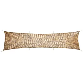 vidaXL Tarnnetz Sandfarbe 138x613 cm