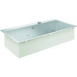 Grohe K800 links aufliegend Edelstahl 1 Becken Handbetätigung 1024 x 510 mm