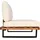 Mendler HWC-H54 Lounge-Sessel 82 x 75 x 75 cm braun