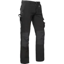 Bundhose "SANDER" E53 black - W38L36 - schwarz