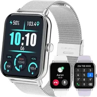 Betatree Smartwatch Damen 1.85 Zoll mit Telefonfunktion, WhatsApp, 110+ Sportmodi, Fitness-Tracker, Herzfrequenz, SpO2 & Schlafmonitor