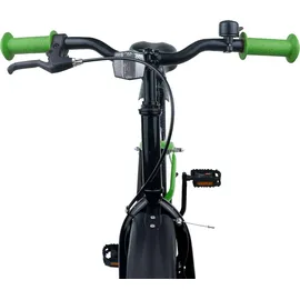 vidaXL Kinderfahrrad 18 Zoll blau/grün