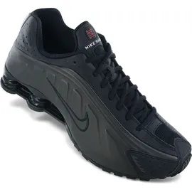 Nike Shox R4 Herren Black/Black/Bright Crimson/Black 43