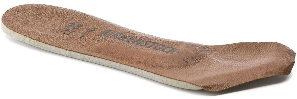 Birkenstock Fussbettsohle Zehenfrei Leder Normal braun (200) Normal 40