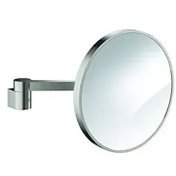 Grohe Selection Kosmetikspiegel 41077DC0 supersteel, Wandmontage, ohne Beleuchtung