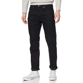 Levi's 502 Jeans Tapered Fit in schwarzem Nightshine W34 / L36