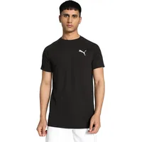 Puma Unisex EVOSTRIPE Tee, PUMA Black, S