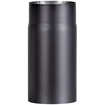 FireFix Ofenrohr Ø 120 mm Metall 25 cm schwarz