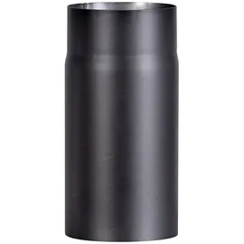 FireFix Ofenrohr Ø 120 mm Metall 25 cm schwarz
