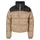 URBAN CLASSICS Aop Retro Steppjacke Union Beige / Damast M
