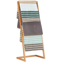 Relaxdays Handtuchständer freistehend Beige