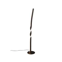 Trio Stehlampe LED Standlampe Leselampe Metall schwarz matt Fußschalter