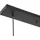Trio Gila 3-flg. 120 cm schwarz
