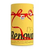 Farbige Küchenrolle in GELB XXL, Haushaltsrolle von Renova, 120 Tücher / Rolle - 1 Rolle